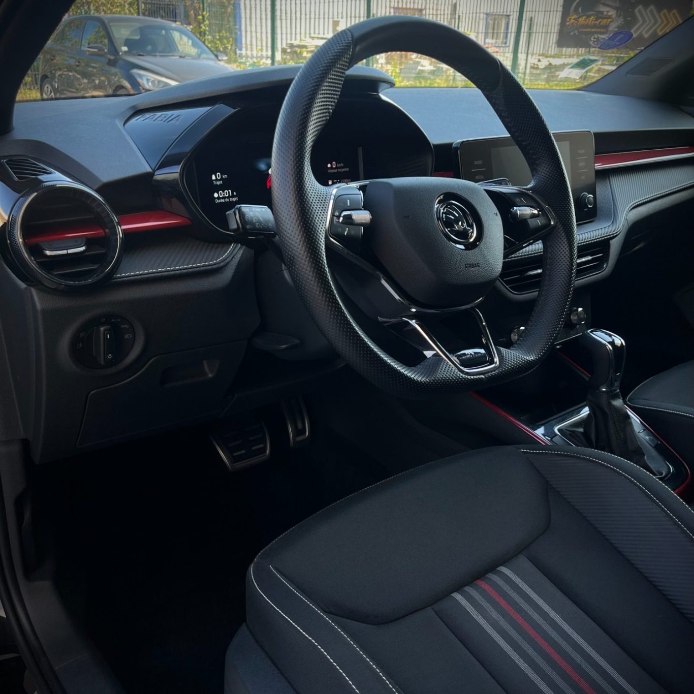 Nettoyage intérieur réalisé par Esthéti-Car